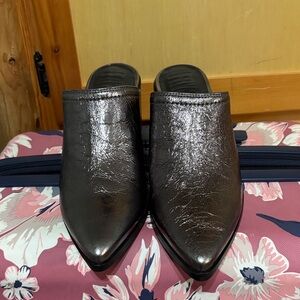 Frye Metallic Mule